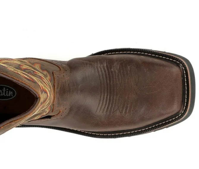 Men's Justin Boots SE4682 Stampede Steel Toe Cowboy Boots