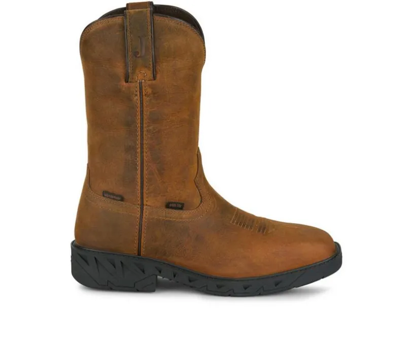 Men's Justin Boots Trencher Steel Toe Work Boots