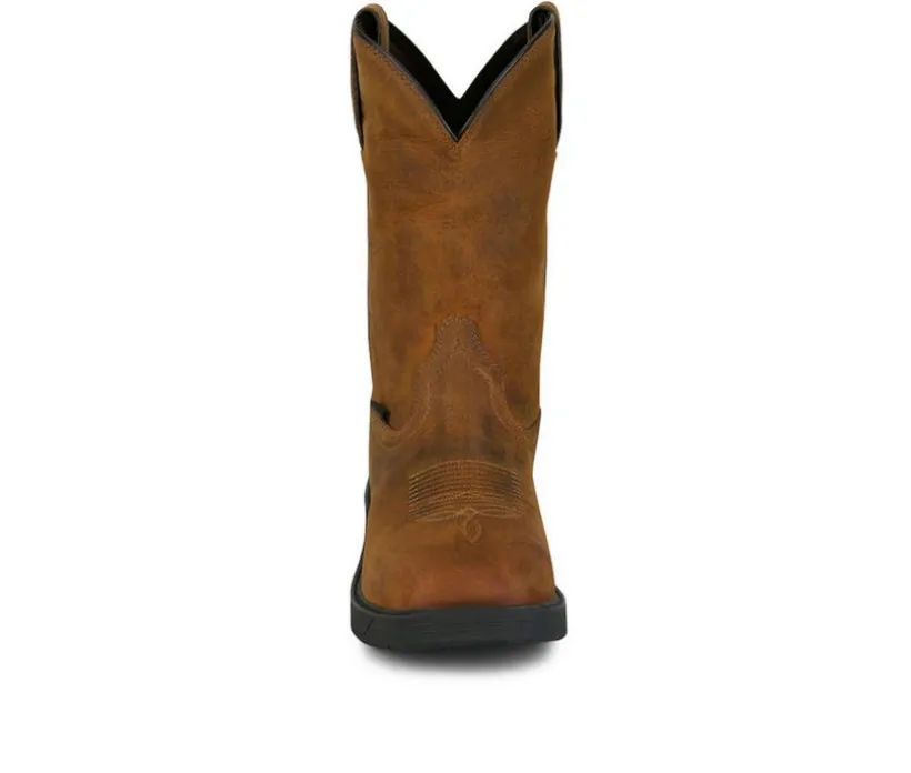 Men's Justin Boots Trencher Steel Toe Work Boots