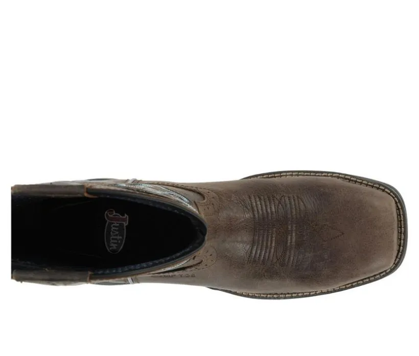 Men's Justin Boots Warhawk Composite Toe Cowboy Boots