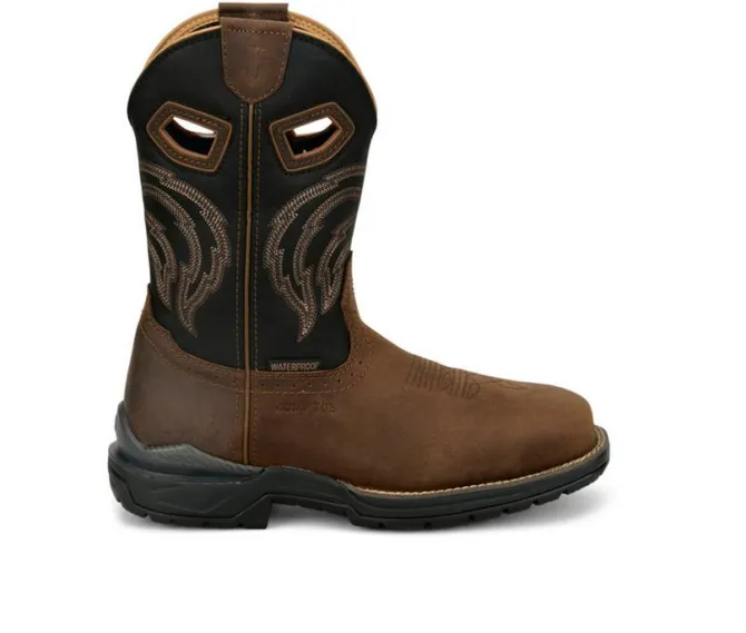 Men's Justin Boots Warhawk Composite Toe Cowboy Boots