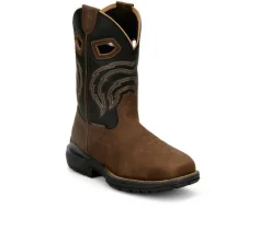 Men's Justin Boots Warhawk Composite Toe Cowboy Boots