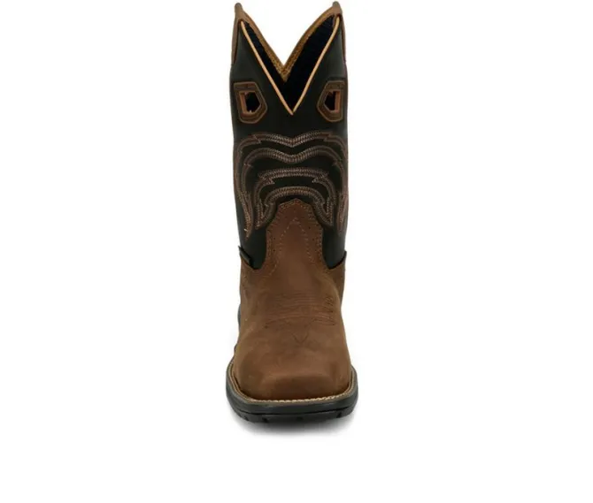 Men's Justin Boots Warhawk Composite Toe Cowboy Boots