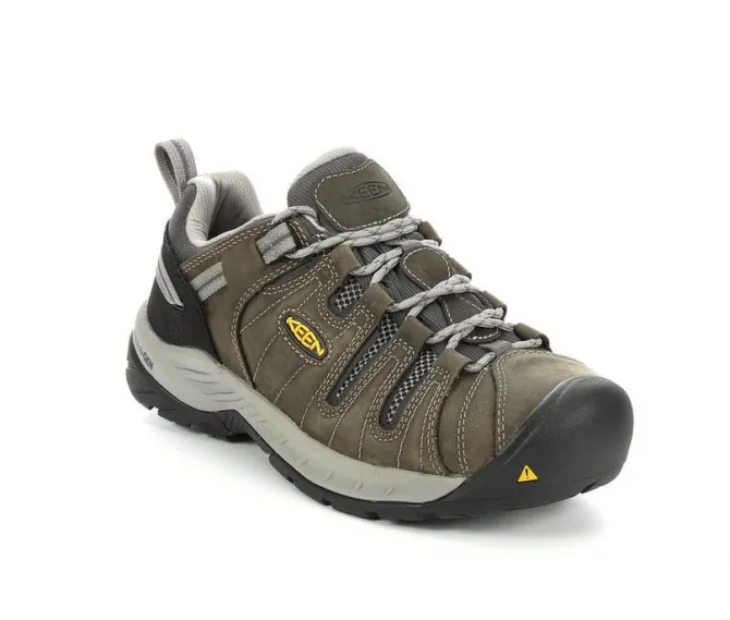 Men's KEEN Utility Flint II Low Steel Toe Work Shoes