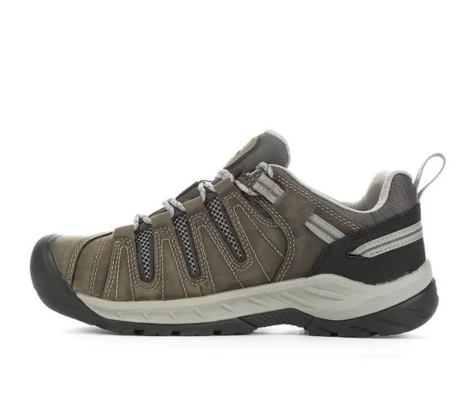 Men's KEEN Utility Flint II Low Steel Toe Work Shoes
