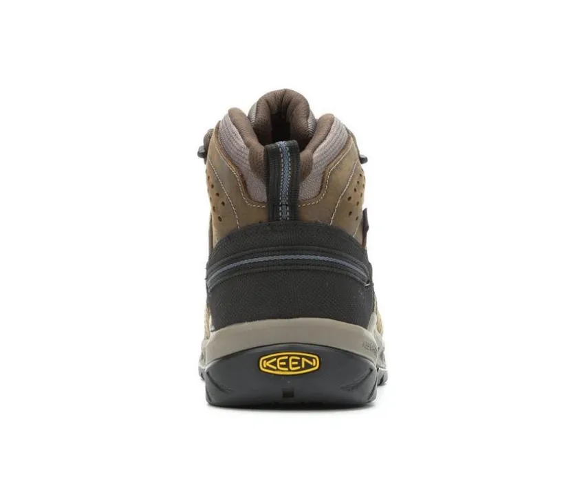 Men's KEEN Utility Flint II Mid Waterproof Steel Toe Work Boots
