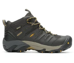 Men's KEEN Utility Lansing Mid Steel Toe Waterproof Work Boots