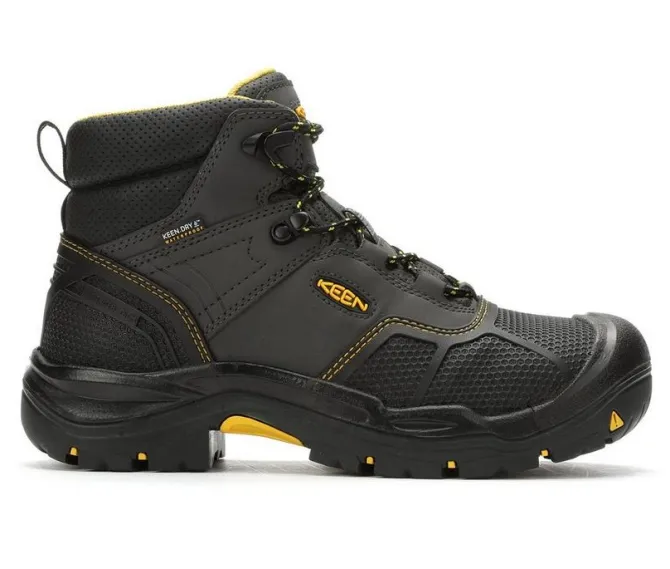 Men's KEEN Utility Logandale 6" Steel Toe USA Work Boots