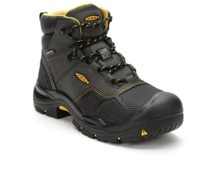 Men's KEEN Utility Logandale 6" Steel Toe USA Work Boots