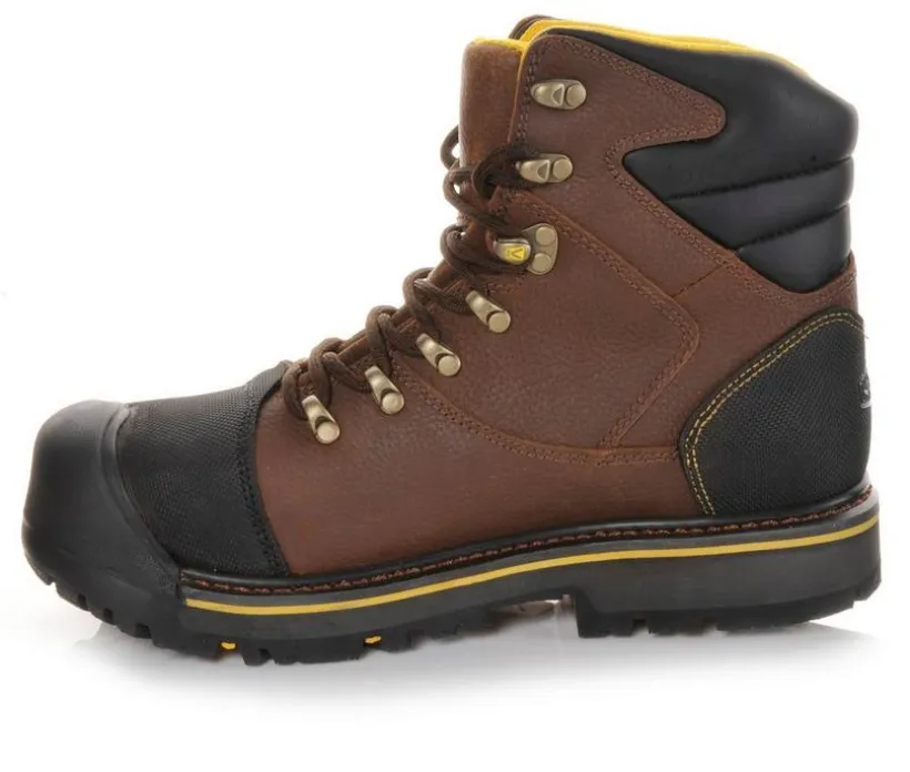 Men's KEEN Utility Milwaukee 6 In Steel Toe Work Boots