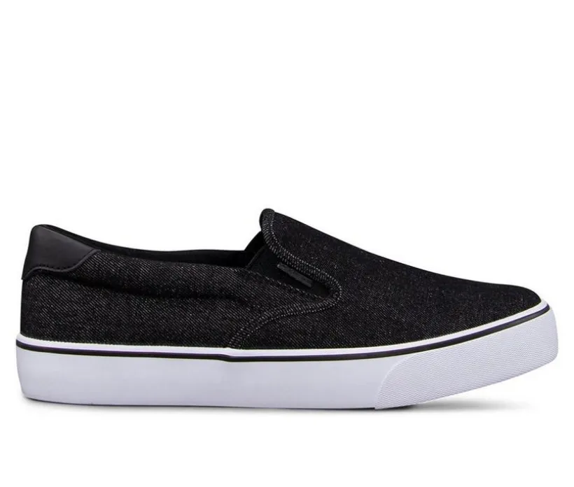 Men's Lugz Clipper Denim Wide Casual Slip-On Shoes