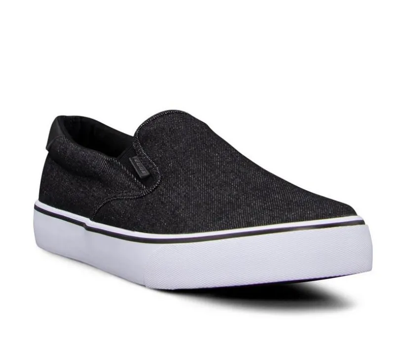 Men's Lugz Clipper Denim Wide Casual Slip-On Shoes