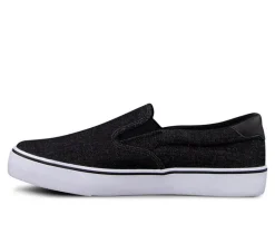 Men's Lugz Clipper Denim Wide Casual Slip-On Shoes