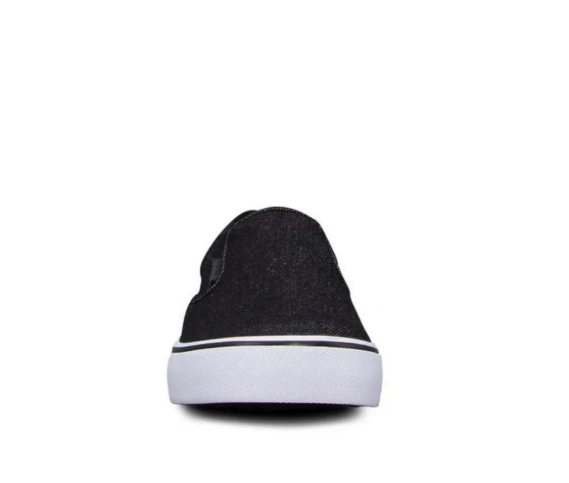 Men's Lugz Clipper Denim Wide Casual Slip-On Shoes
