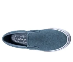 Men's Lugz Clipper Linen Slip-On Skate Shoes