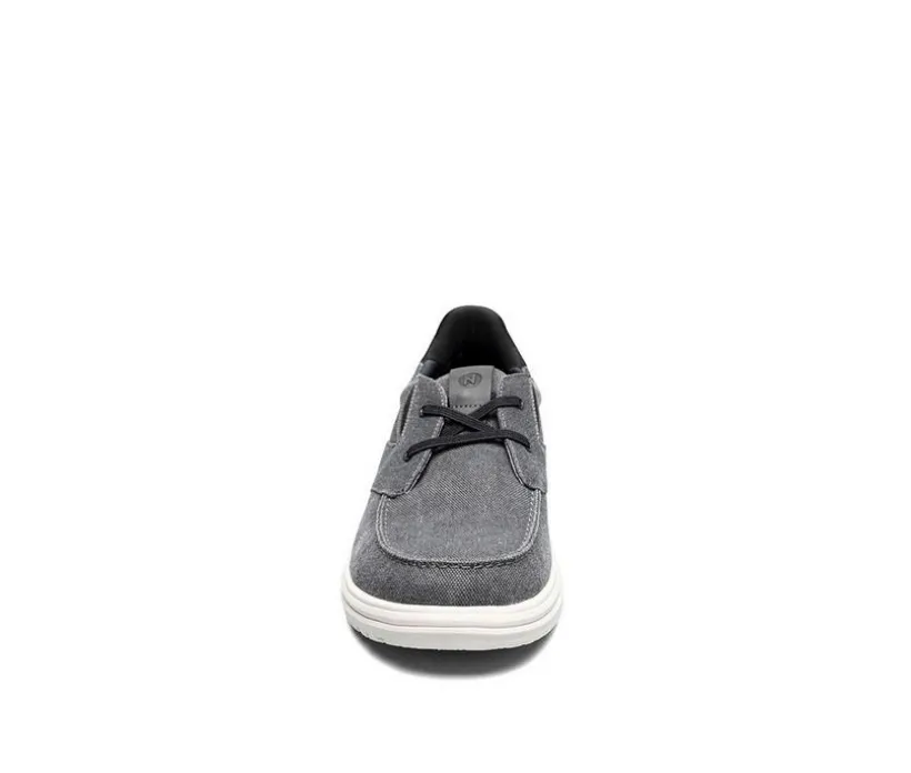 Men's Nunn Bush Brew City Canvas EZ Hands Free Moc Toe Moc Toe Slip-On