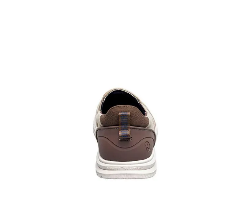 Men's Nunn Bush Brew City Canvas EZ Moc Toe Slip On Slip-On Shoes