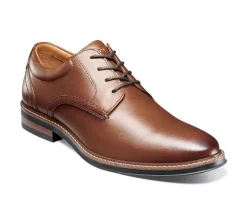 Men's Nunn Bush Calderone Plain Toe Oxford Dress Oxfords