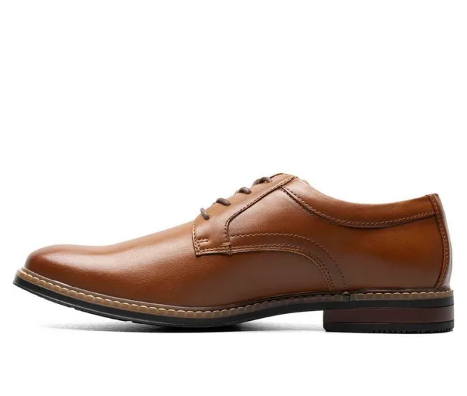 Men's Nunn Bush Carmelo Plain Toe Oxford Dress Shoes