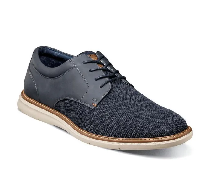 Men's Nunn Bush Chase Knit Plain Toe Casual Oxfords