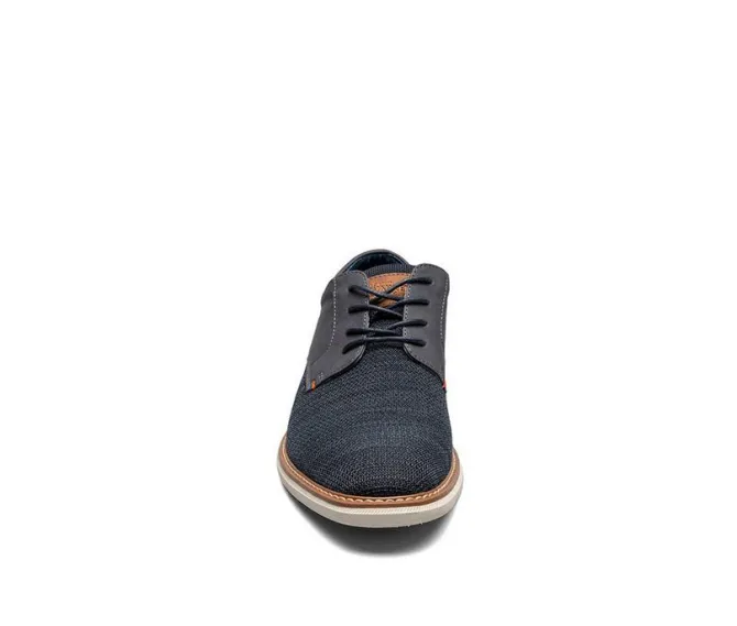 Men's Nunn Bush Chase Knit Plain Toe Casual Oxfords