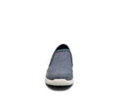 Men's Nunn Bush Conway EZ Canvas Moc Toe Slip On Shoes