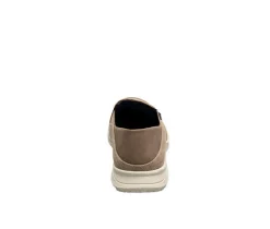 Men's Nunn Bush Conway EZ Canvas Moc Toe Slip On Shoes