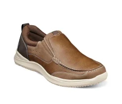Men's Nunn Bush Conway Moc Toe Slip-On Shoes