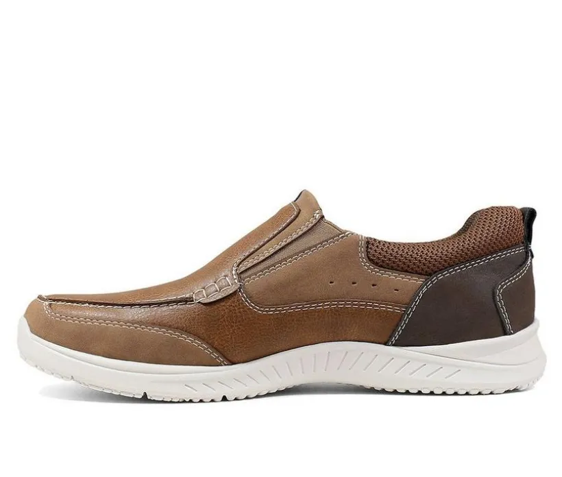 Men's Nunn Bush Conway Moc Toe Slip-On Shoes