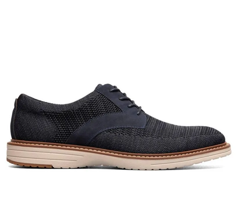 Men's Nunn Bush Griff Knit Plain Toe Oxford Casual Oxfords