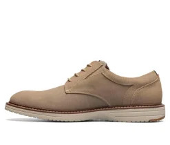 Men's Nunn Bush Griff Suede Plain Toe Oxford Oxfords