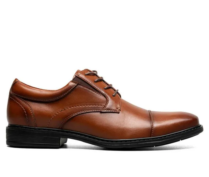 Men's Nunn Bush Jarvis Cap Toe Oxford Dress Oxfords