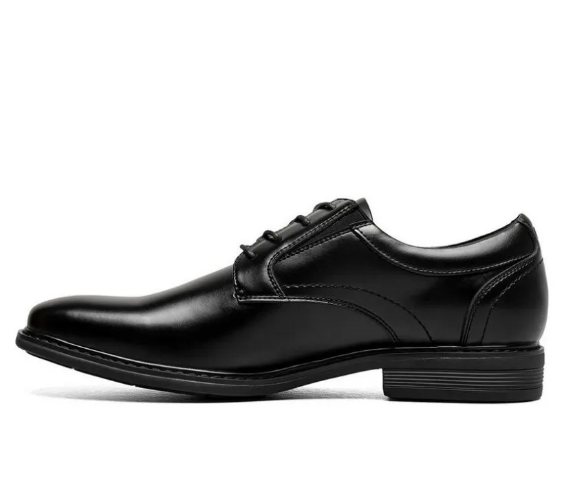 Men's Nunn Bush Jarvis Plain Toe Oxford Dress Shoes