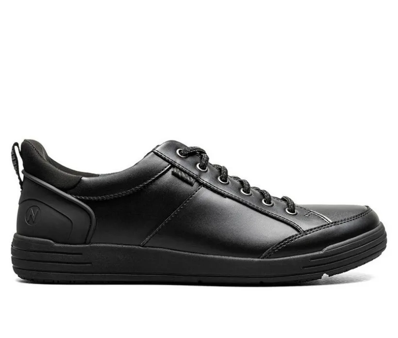 Men's Nunn Bush Kore City Walk Work EZ Hands Free Lace Safety Shoes