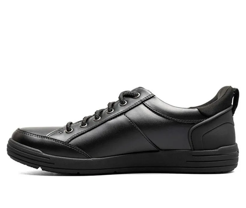 Men's Nunn Bush Kore City Walk Work EZ Hands Free Lace Safety Shoes