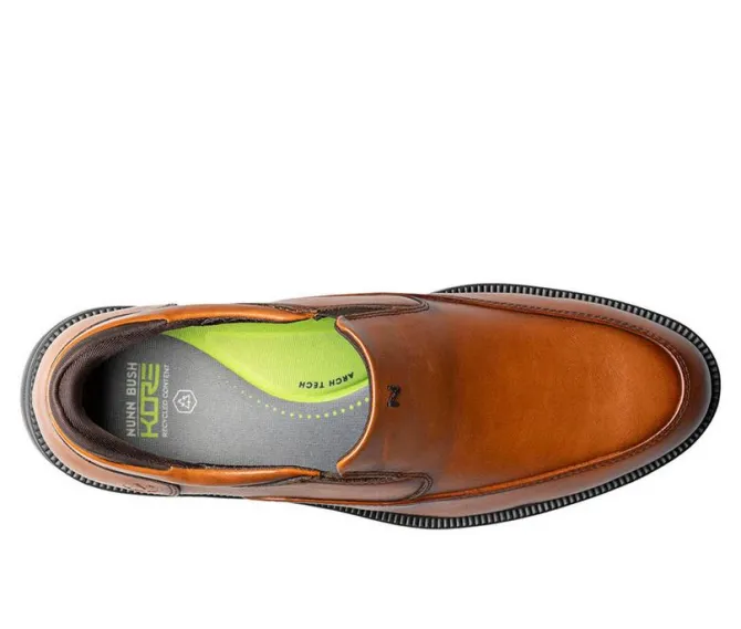 Men's Nunn Bush Kore EZ Hero Moc Toe Dress Shoes