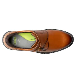 Men's Nunn Bush Kore EZ Hero Plain Toe Monk Strap Oxfords