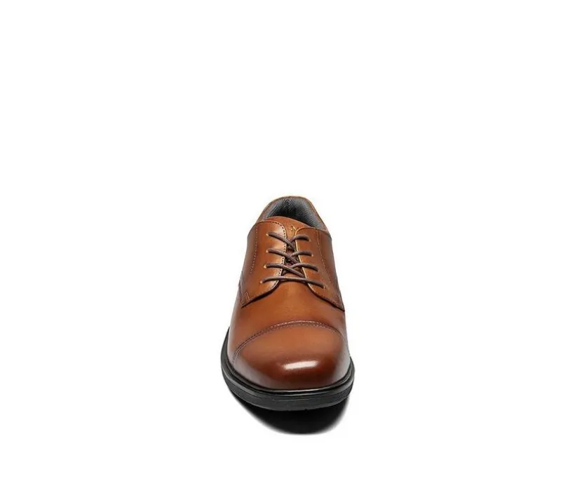 Men's Nunn Bush Kore Pro Cap Toe Slip-Resistant Oxfords