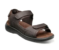 Men's Nunn Bush Laguna 3-Strap River Sandal Outdoor Sandals