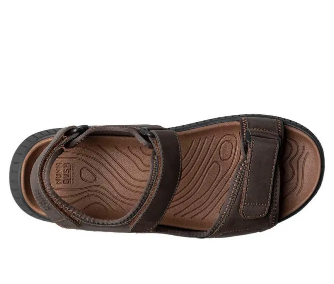 Men's Nunn Bush Laguna 3-Strap River Sandal Outdoor Sandals