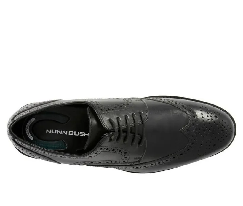 Men's Nunn Bush Nelson Wingtip Oxford Dress Shoes