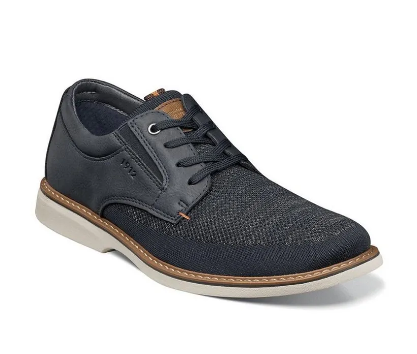 Men's Nunn Bush Otto Knit Plain Toe Dress Shoes