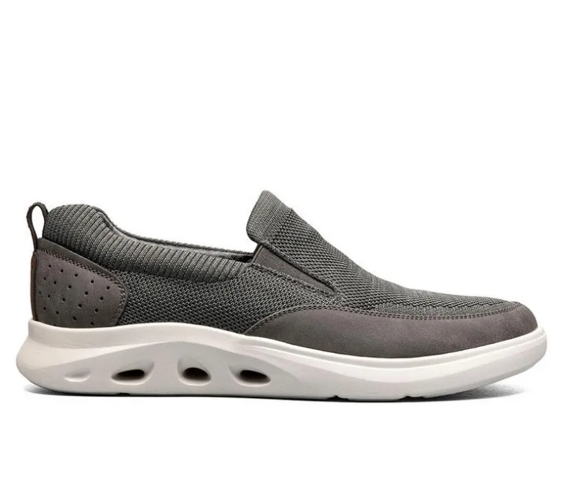 Men's Nunn Bush Ponte Knit Moc Toe Slip On Sneakers