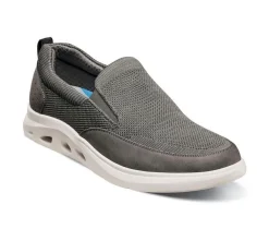 Men's Nunn Bush Ponte Knit Moc Toe Slip On Sneakers