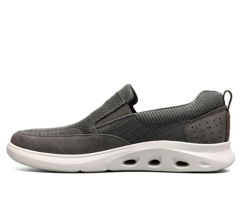 Men's Nunn Bush Ponte Knit Moc Toe Slip On Sneakers