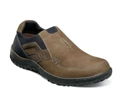 Men's Nunn Bush Quest Moc Toe Slip On Shoes