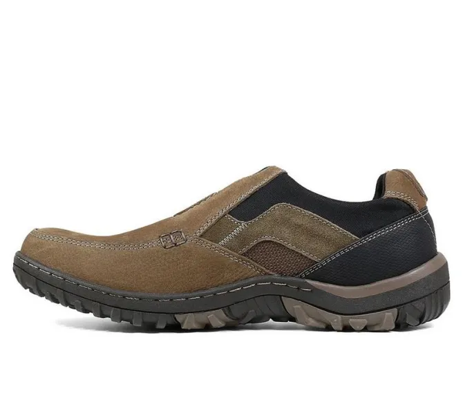 Men's Nunn Bush Quest Moc Toe Slip On Shoes