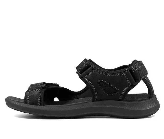 Men's Nunn Bush Rio Vista 3-Strap Outdoor Sandals
