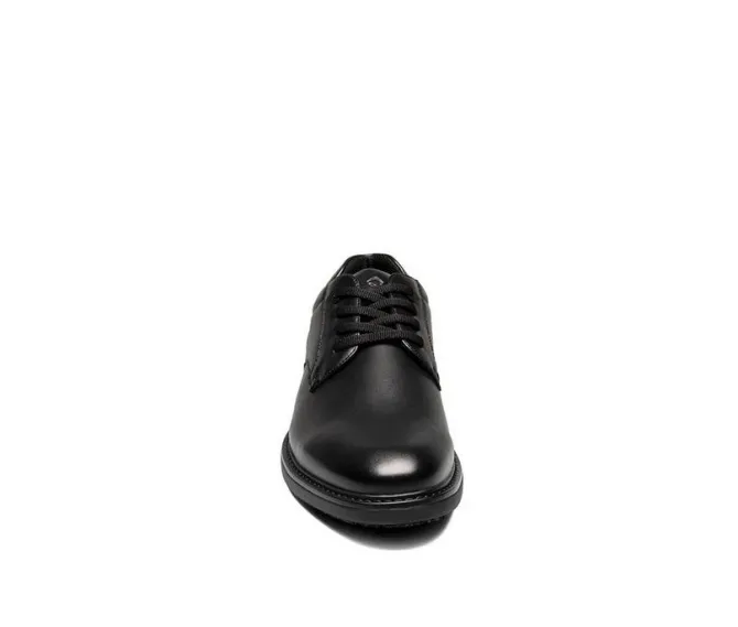 Men's Nunn Bush Wade Plain Toe Slip Resistant Work Oxfords