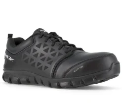 Men's REEBOK WORK Sublite Cushion Leather Electrical Hazard Work Boots